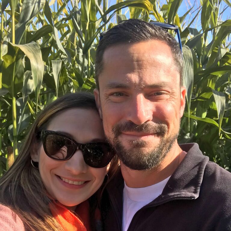 Our first time pumpkin patching