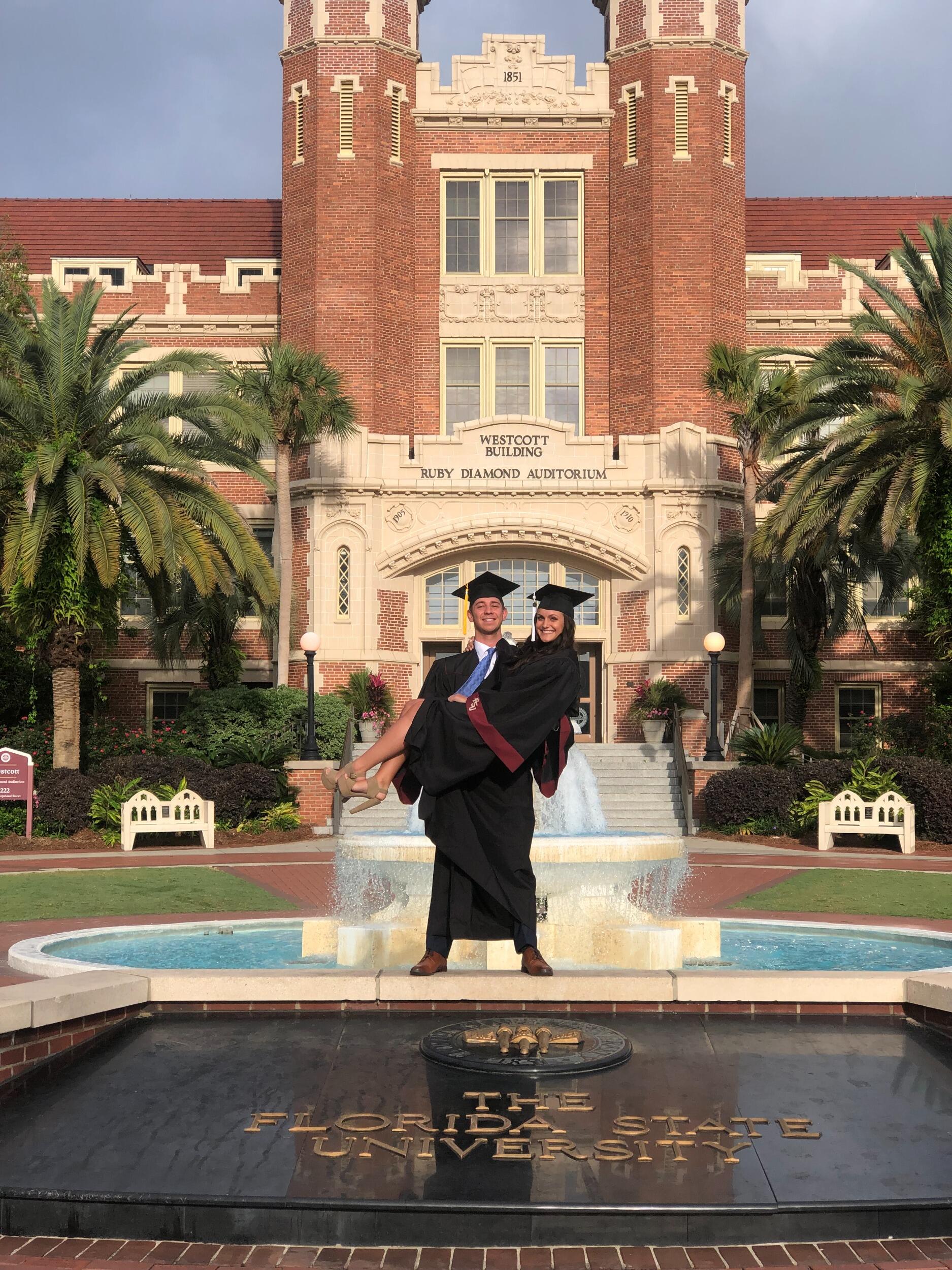 In May of 2019, Ryan and Madison Graduated from Florida State University with degrees in Criminology