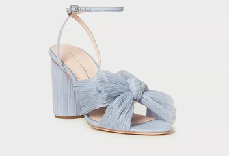 designer blue wedding shoes