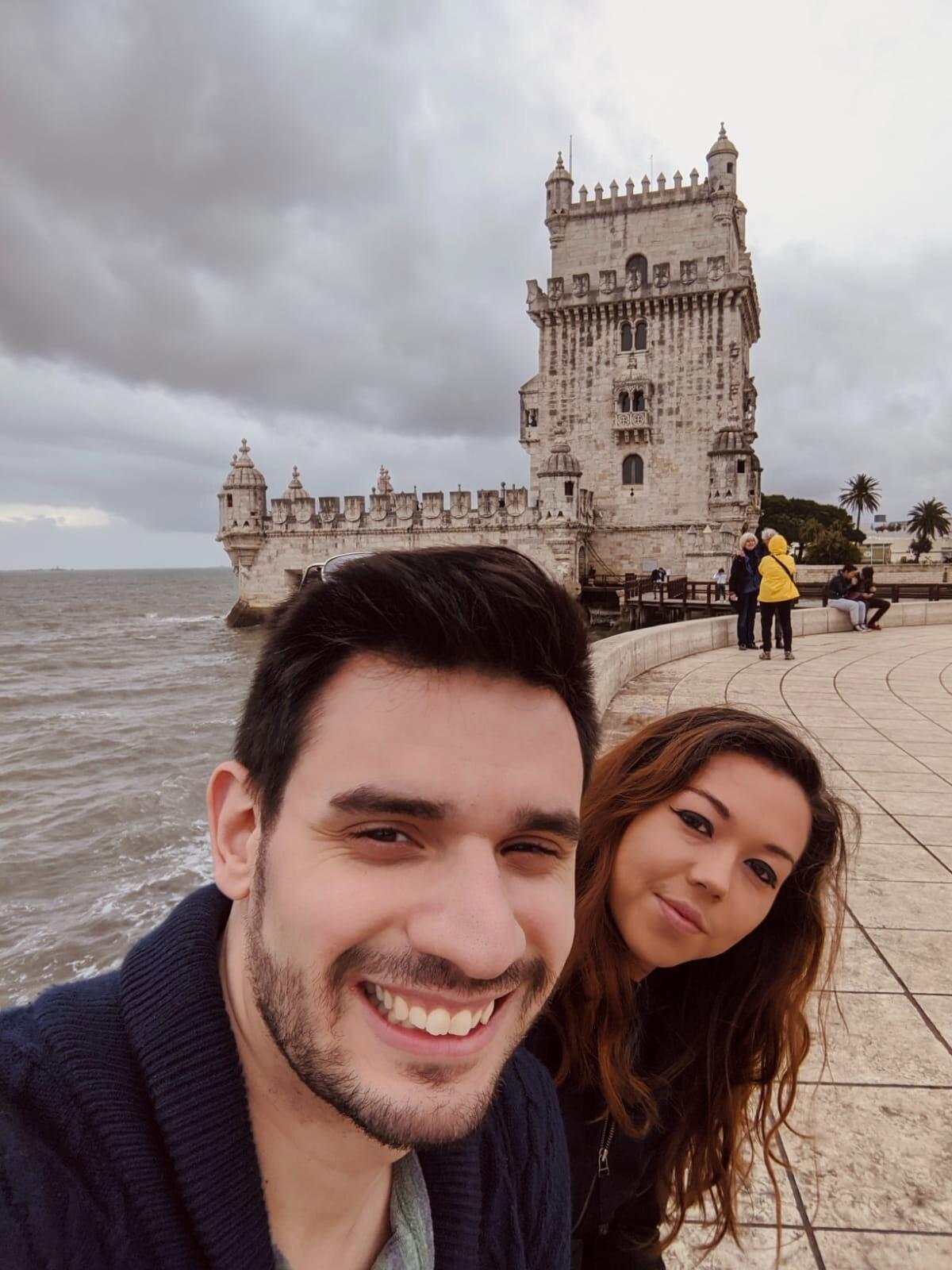 Happy and chilling in Lisbon, their last trip abroad before covid lockdown :')  