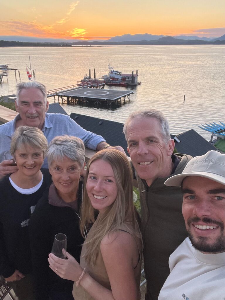 We explored Vancouver Island with Nicole, Ron, Sheryl, and Vince.