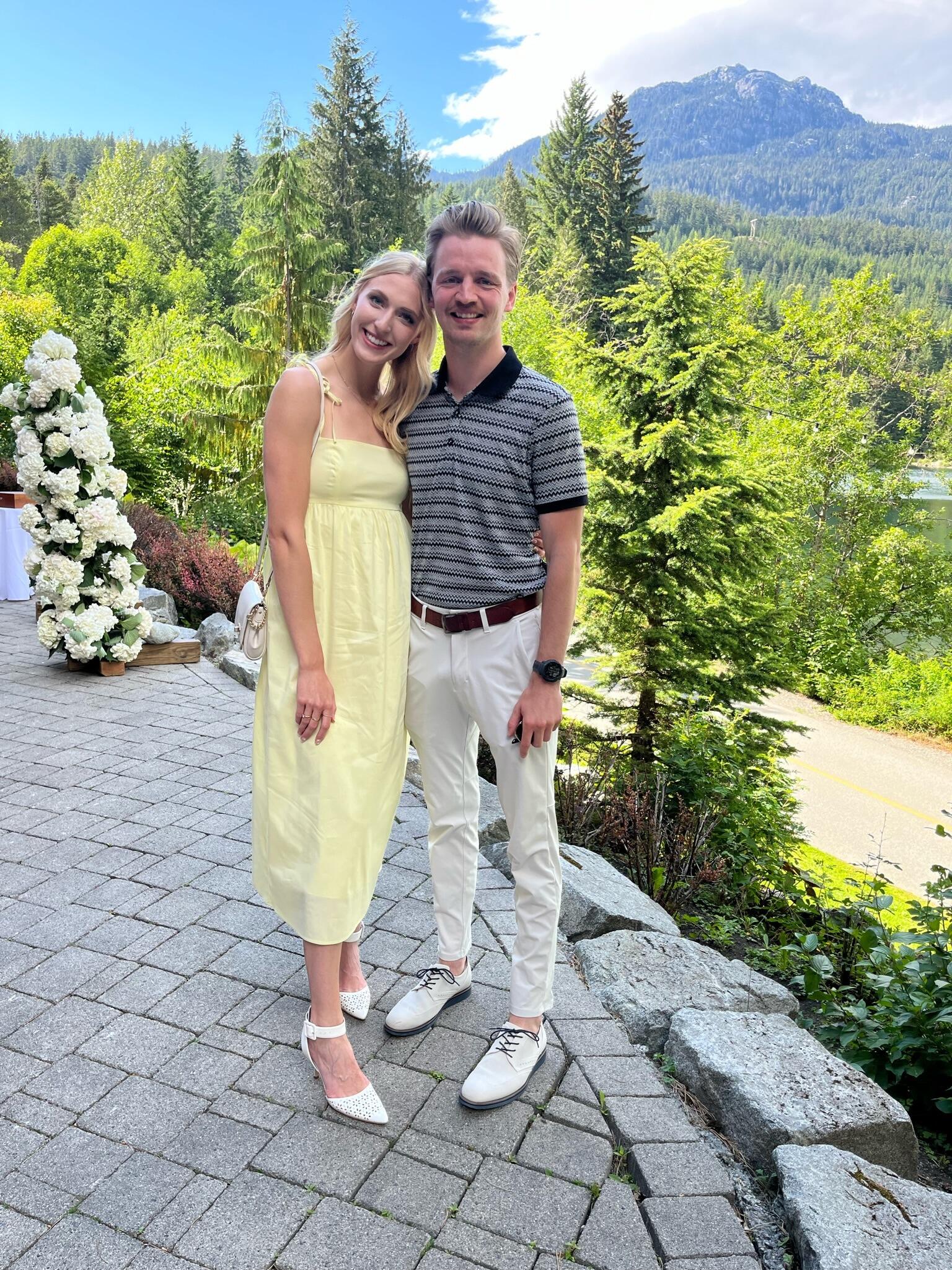 Family wedding in Whistler, BC