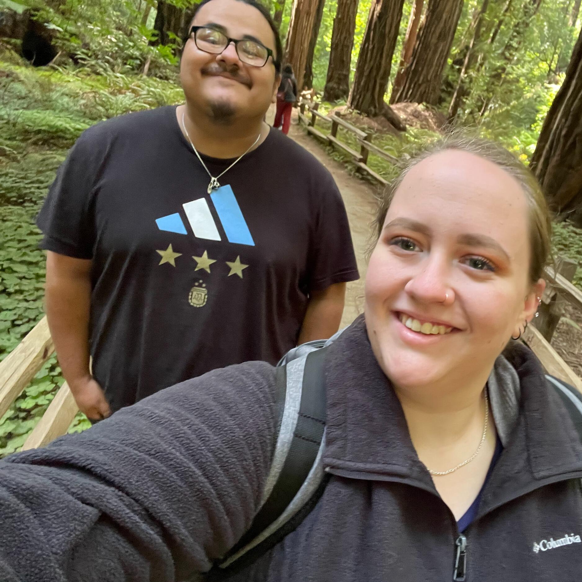 On a family vacation, we got to explore the breathtaking Muir Woods in CA!