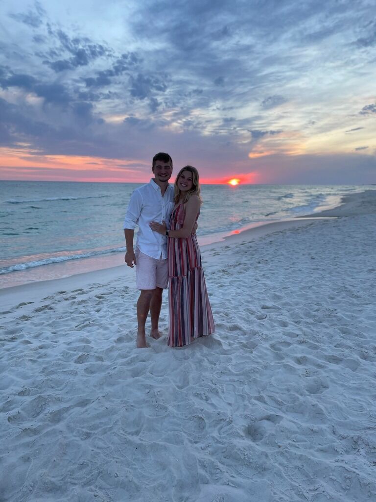 Alex and Grace took several trips from Knoxville, including Florida, Asheville, and Nashville! 