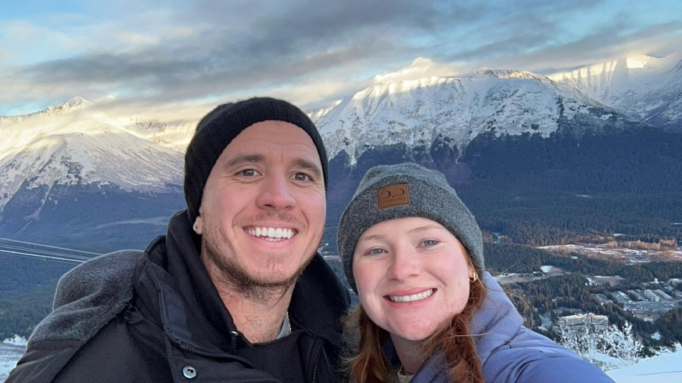 Savannah’s first time to Levi’s hometown in Alaska
