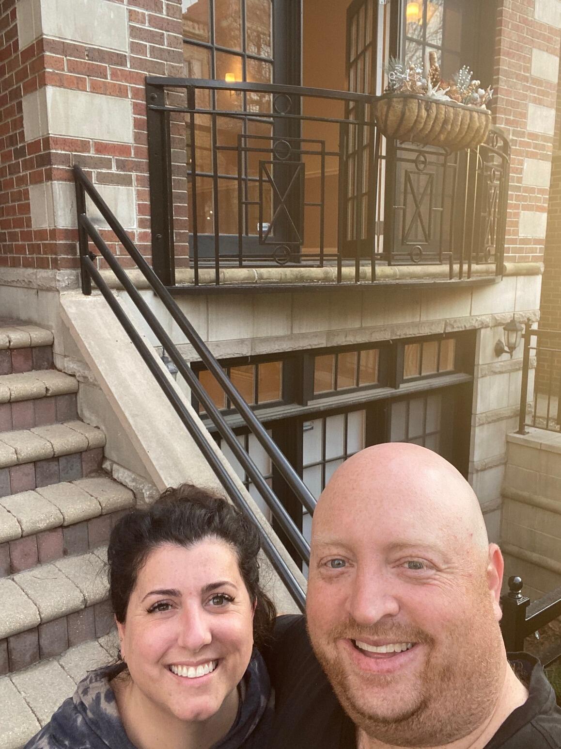 Bought our first home in Chicago, just blocks away from Wrigley Field!