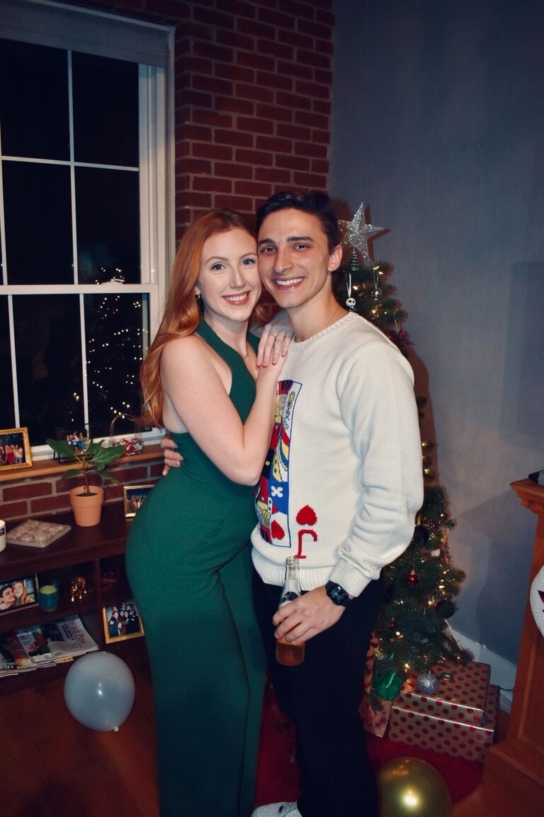 Celebrating New Years Eve at our (2nd) apartment