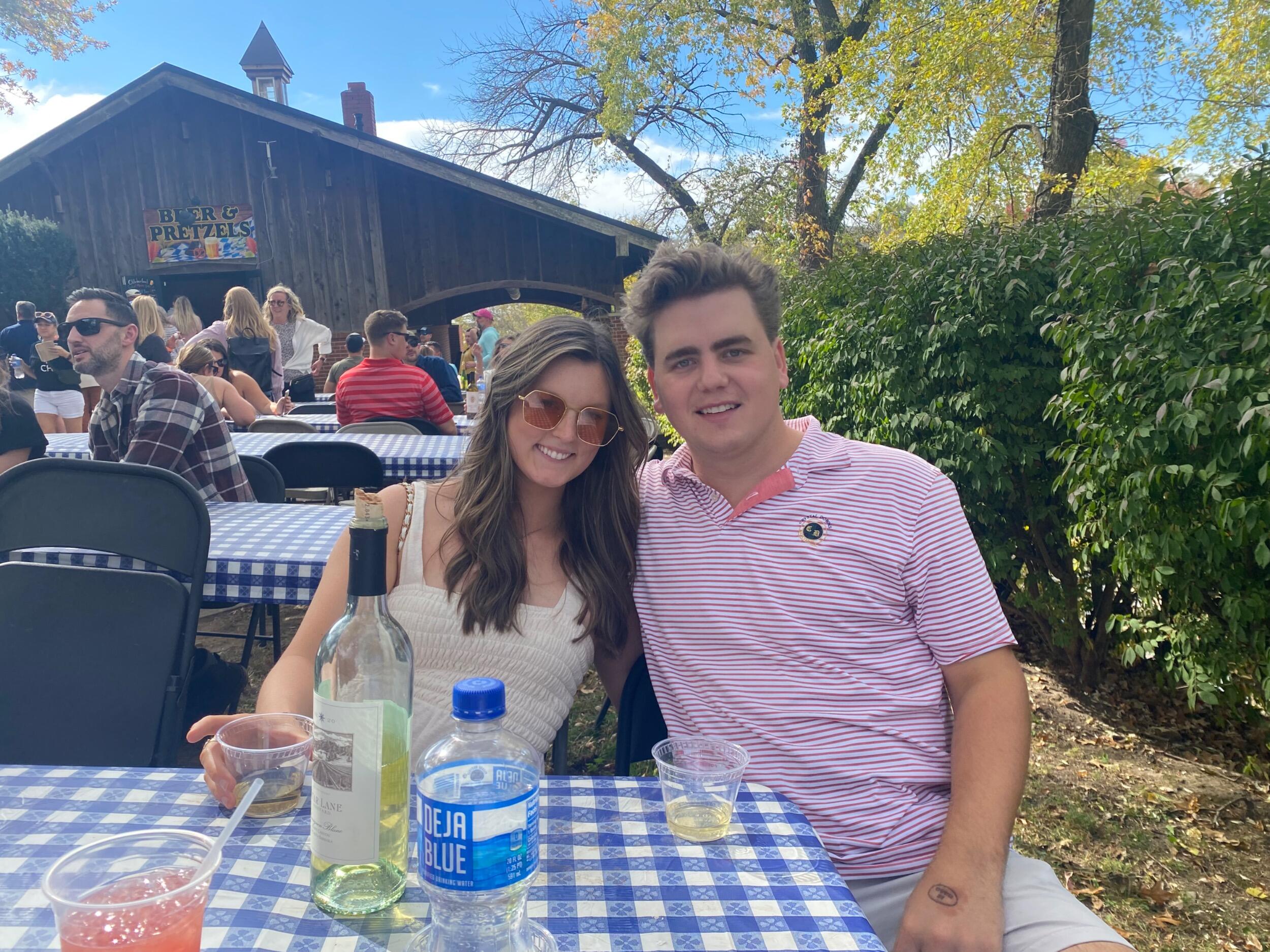 That fall Alex turned 25 and we went to Hermann MO🍻