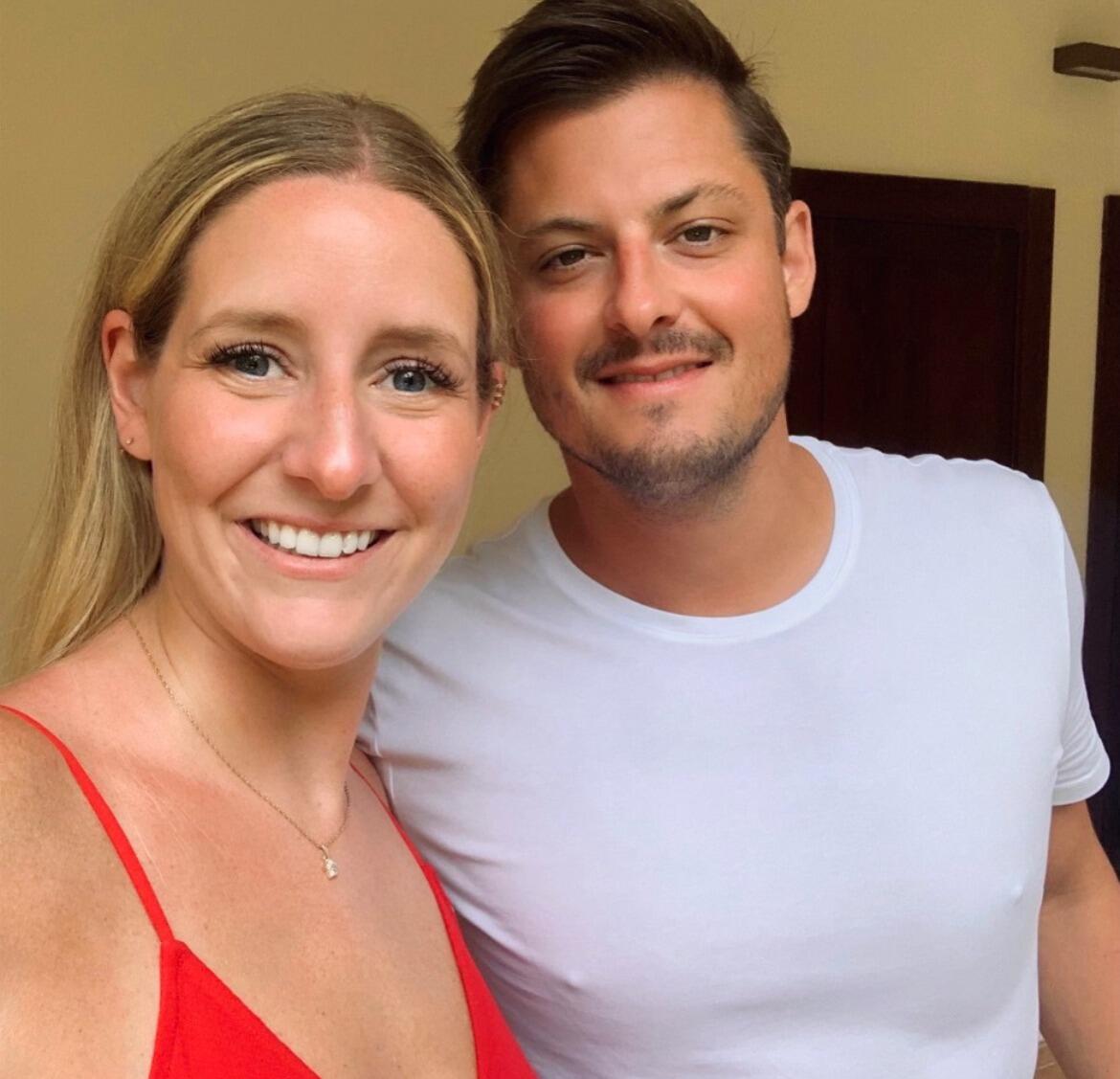 First international trip together, Dominican Republic. 