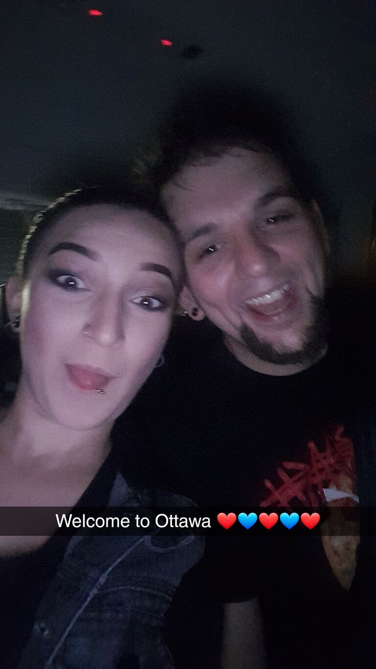Alex's first day in Ottawa, arrived on his birthday!