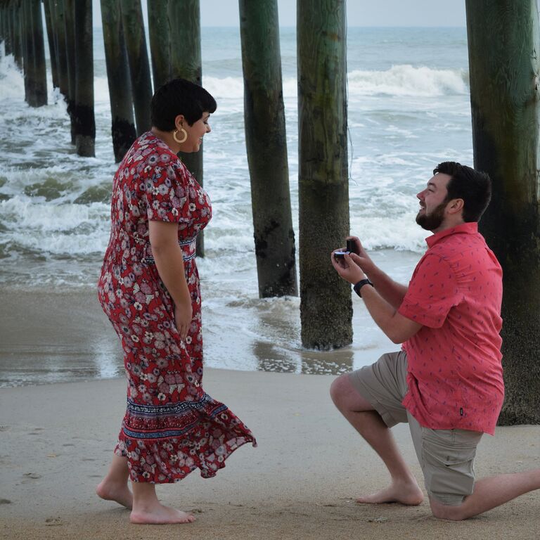 We got engaged! After six years of being together, Wyatt proposed!!