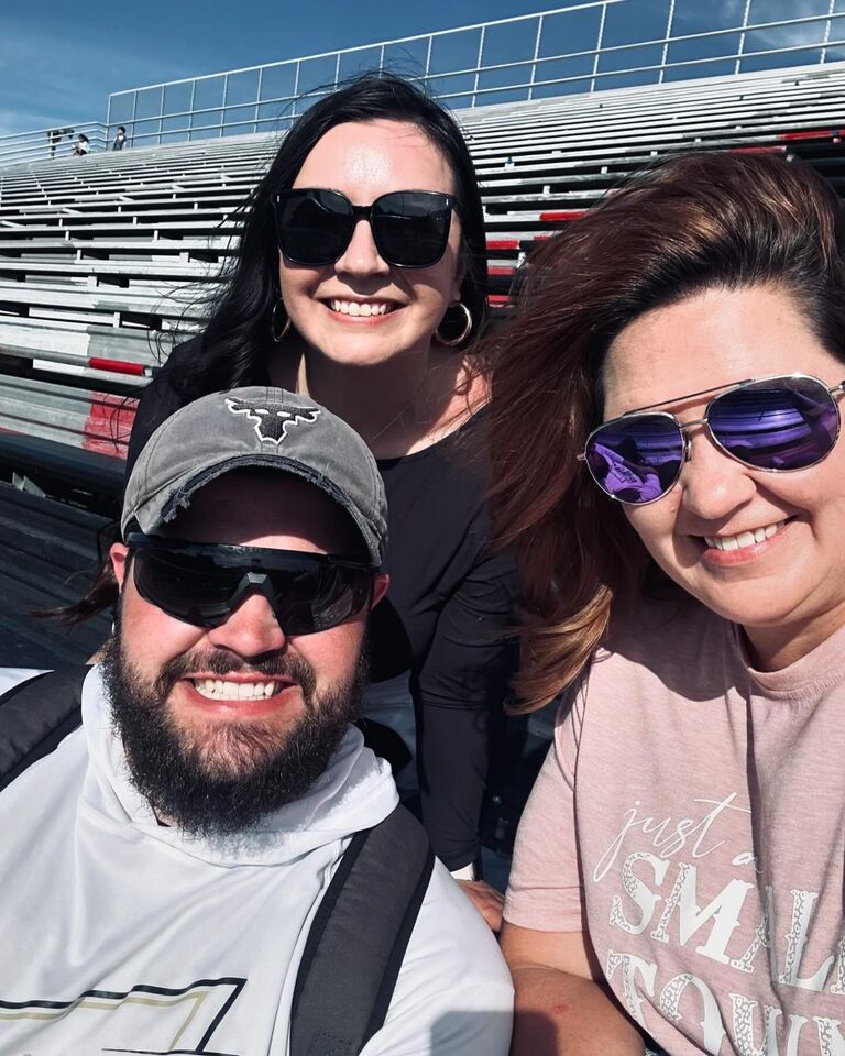 If it's August-March and we're not home, we're probably at a sporting event of some kind!