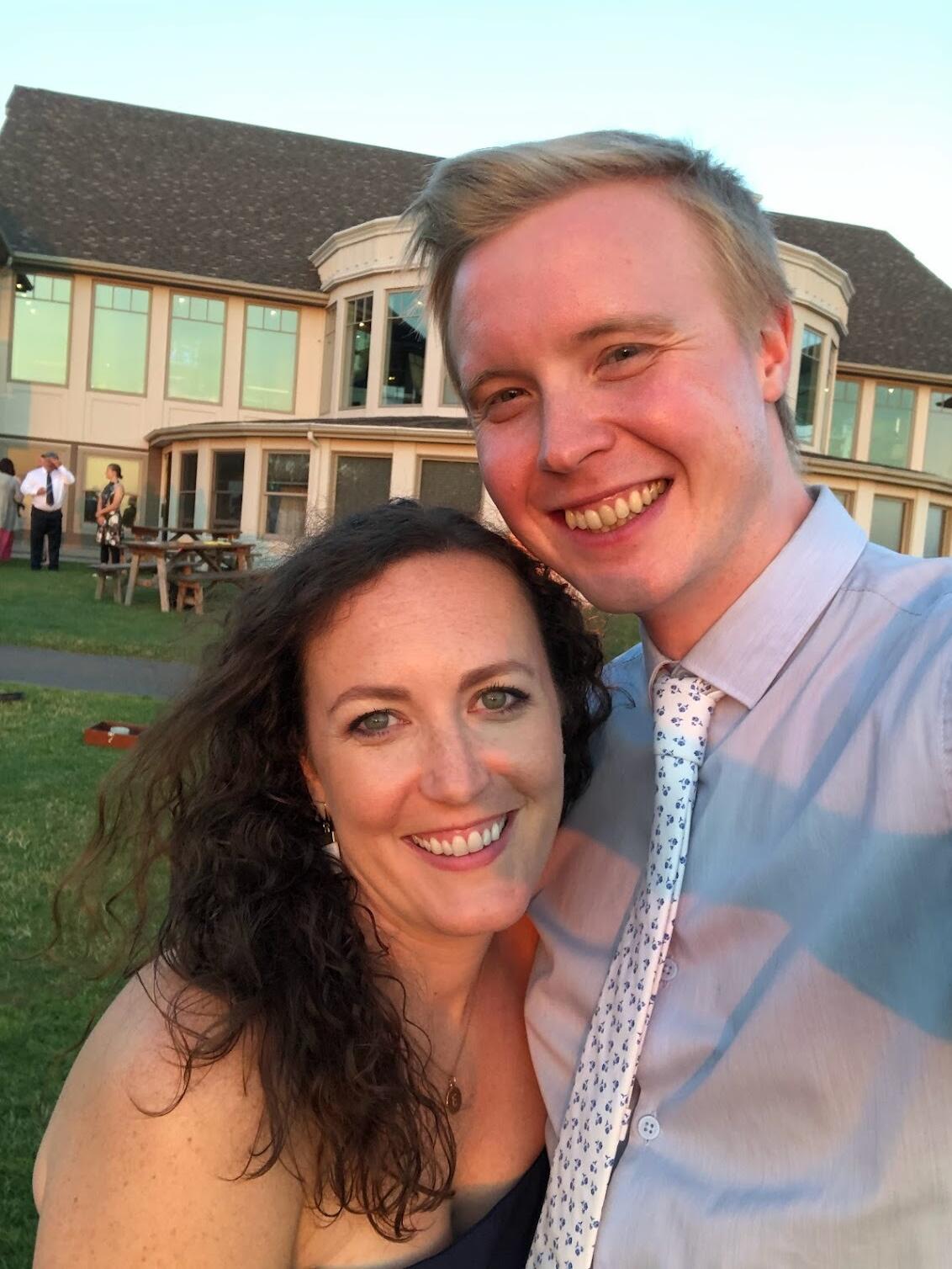 They always say you never really know someone until you travel with them. Lizzie and Jordan took their first big trip together to Prince Edward Island for the wedding of Jordan's friends Katie and Connor (Katie is standing up in Jordan and Lizzie's wedding). The trip was a blast, and Lizzie and Jordan learned they loved adventuring together and trying new things. Notably, Jordan tried oysters for the first time and didn't hate them!