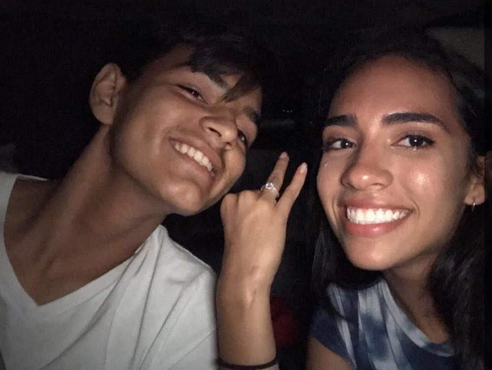 Juan gives Elaina a promise ring