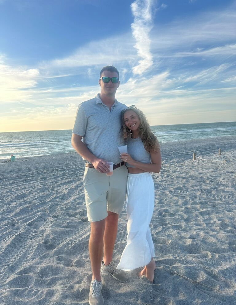 Blessed to have been able to celebrate our 1 year engaged back where Charlie proposed.
