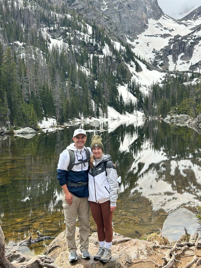 We love to travel together - one of our favorite trips was to Colorado. We can't wait to explore the world as a couple!