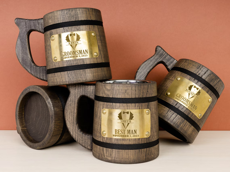 Wooden Tankard