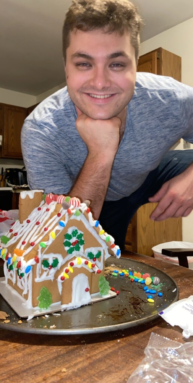 First gingerbread house together :)