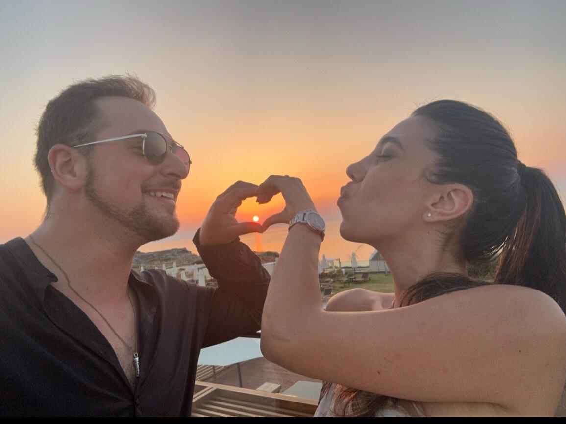 Beautiful sunsets in Greece