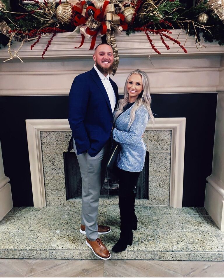 Out with the sorority functions and in with the work parties...Haley and Blake officially are living in Clinton and spending a lot of time flipping their new house!