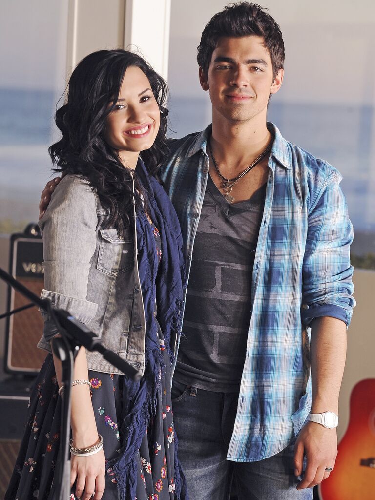 Joe Jonas and Demi Lovato