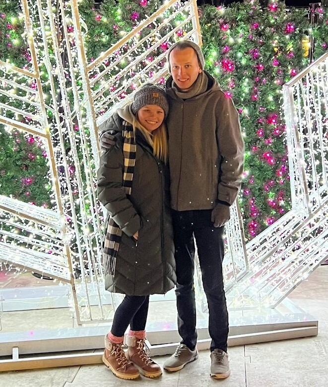 First Christmas Lights Together!