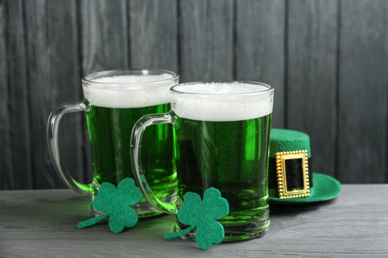Green Beer - St. Patrick's Day Party Drinks