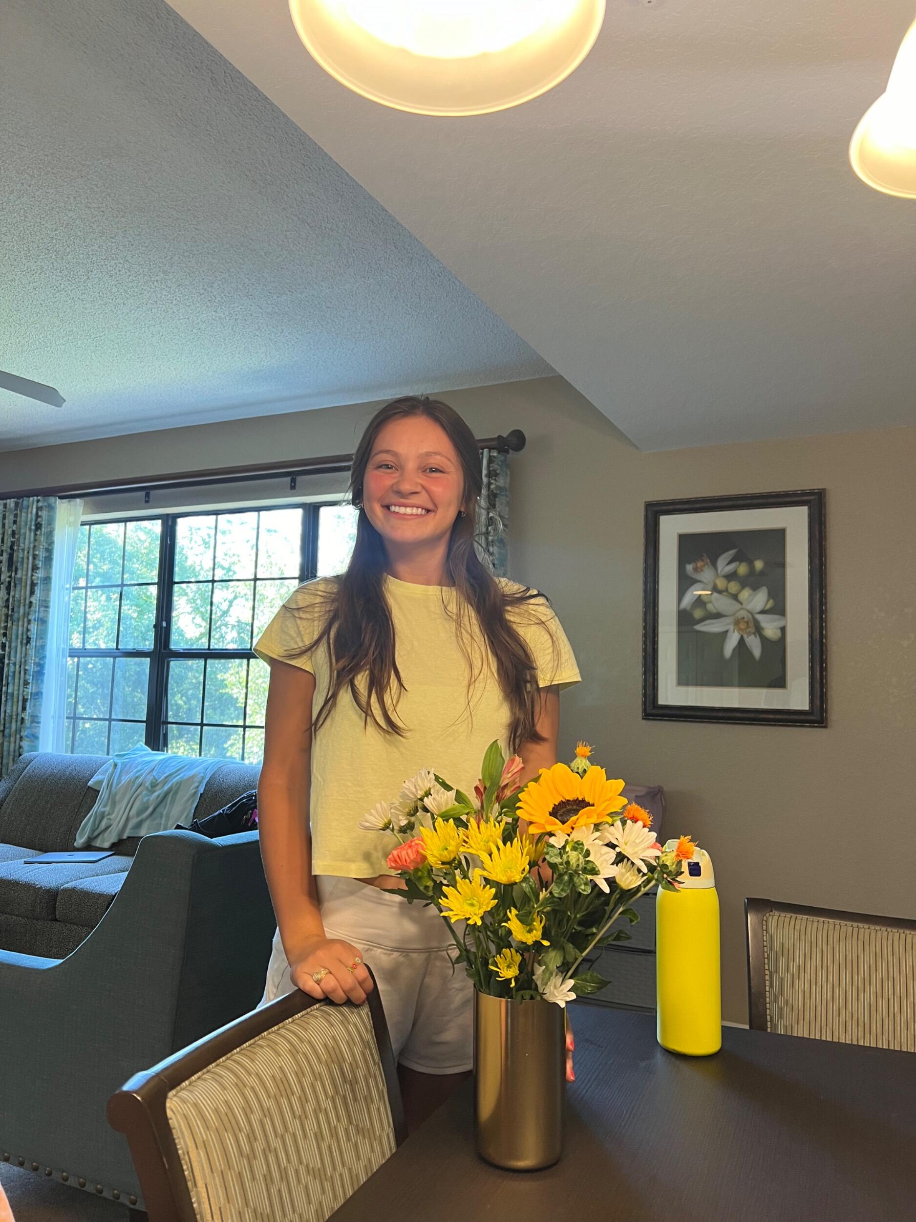 Michael and Clare spent the summer apart--he went on a 7 week mission trip to Southeast Asia, while Clare spent her summer in Orlando, Florida back at Kaleo. Although thousands of miles apart, Michael kept pursuing Clare, through sending her flowers and lots of FaceTime dates. 