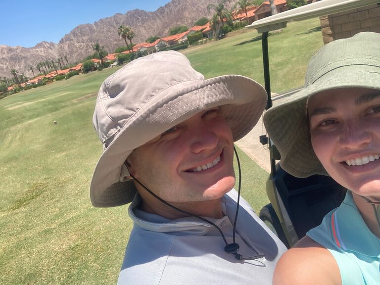 Golfing in Palm Springs