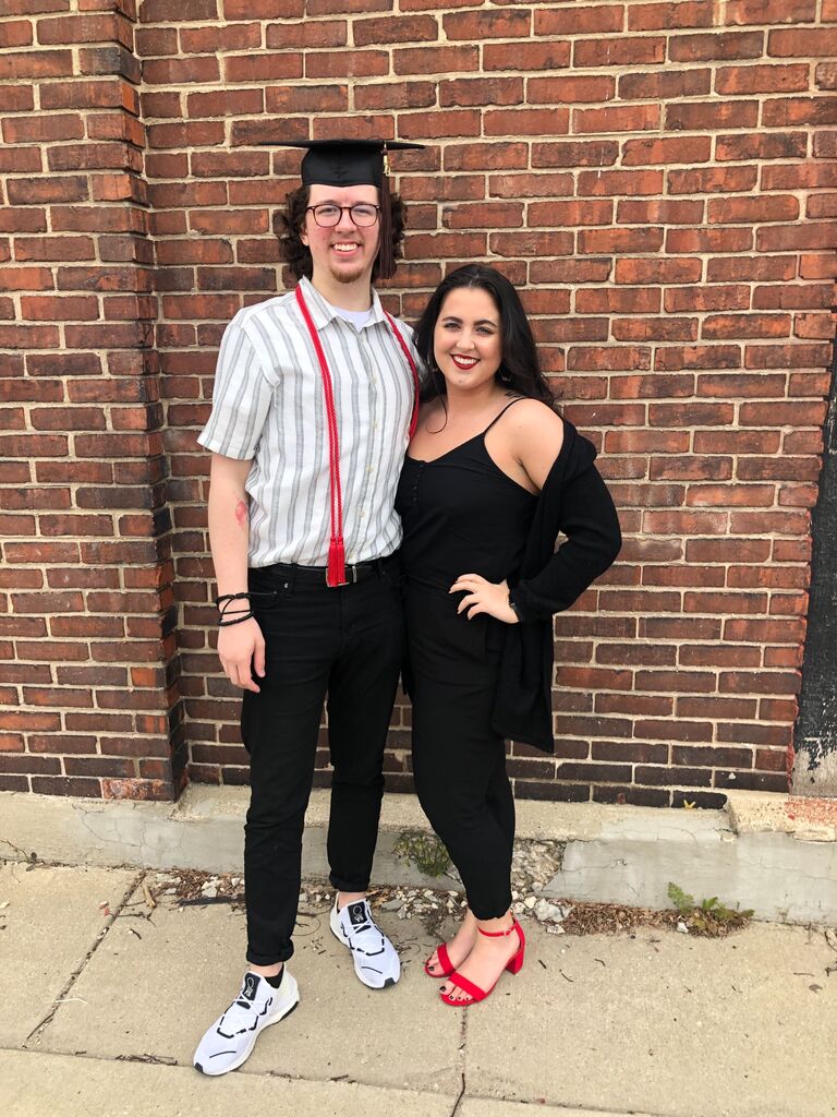 Max's graduation from Milwaukee Institute of Art and Design with a major in Communication Design