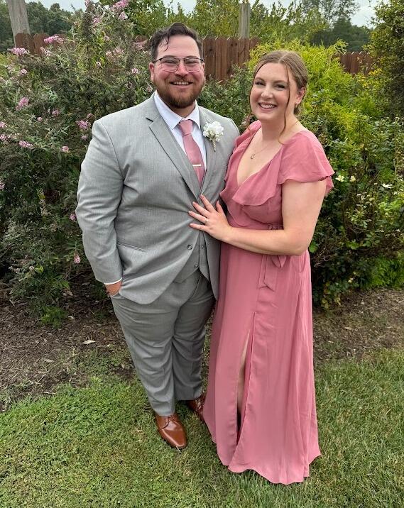 Together in Kelly & RJ's wedding party