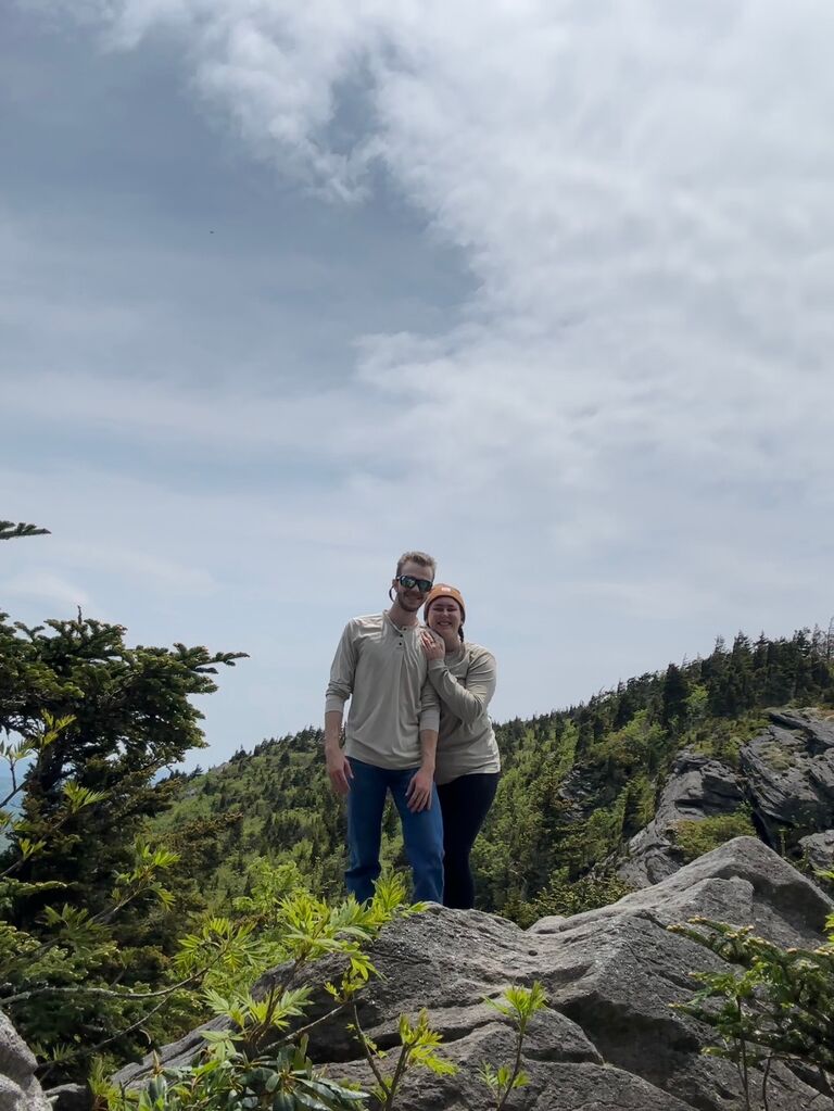 Hiking the Grandfather Trail at Grandfather Mountain