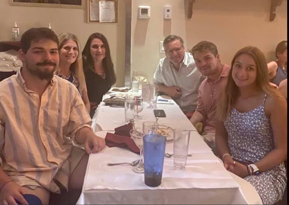 Dinner in the North End with the boys and the Turners