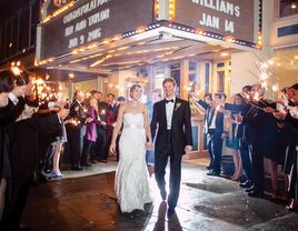 Cox Capitol Theatre wedding reception