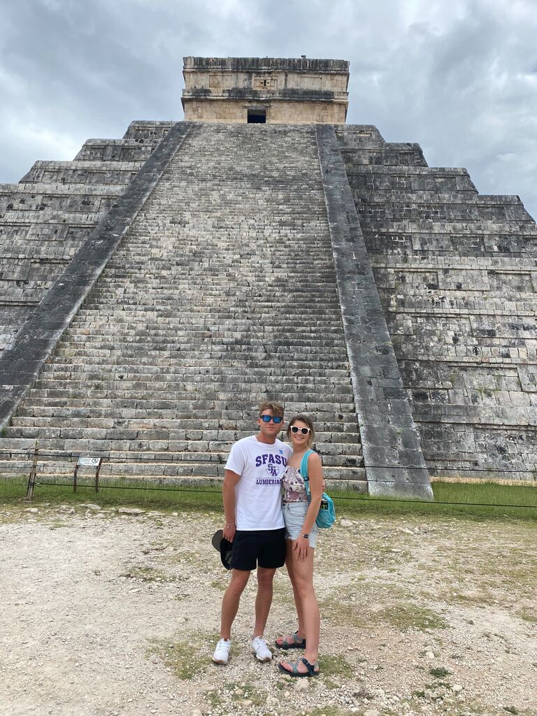 VACAY - Trip to Cancun with Reese's family (Father - Keith, Mother - Tammy) - Chichen Itza Mayan Ruins.