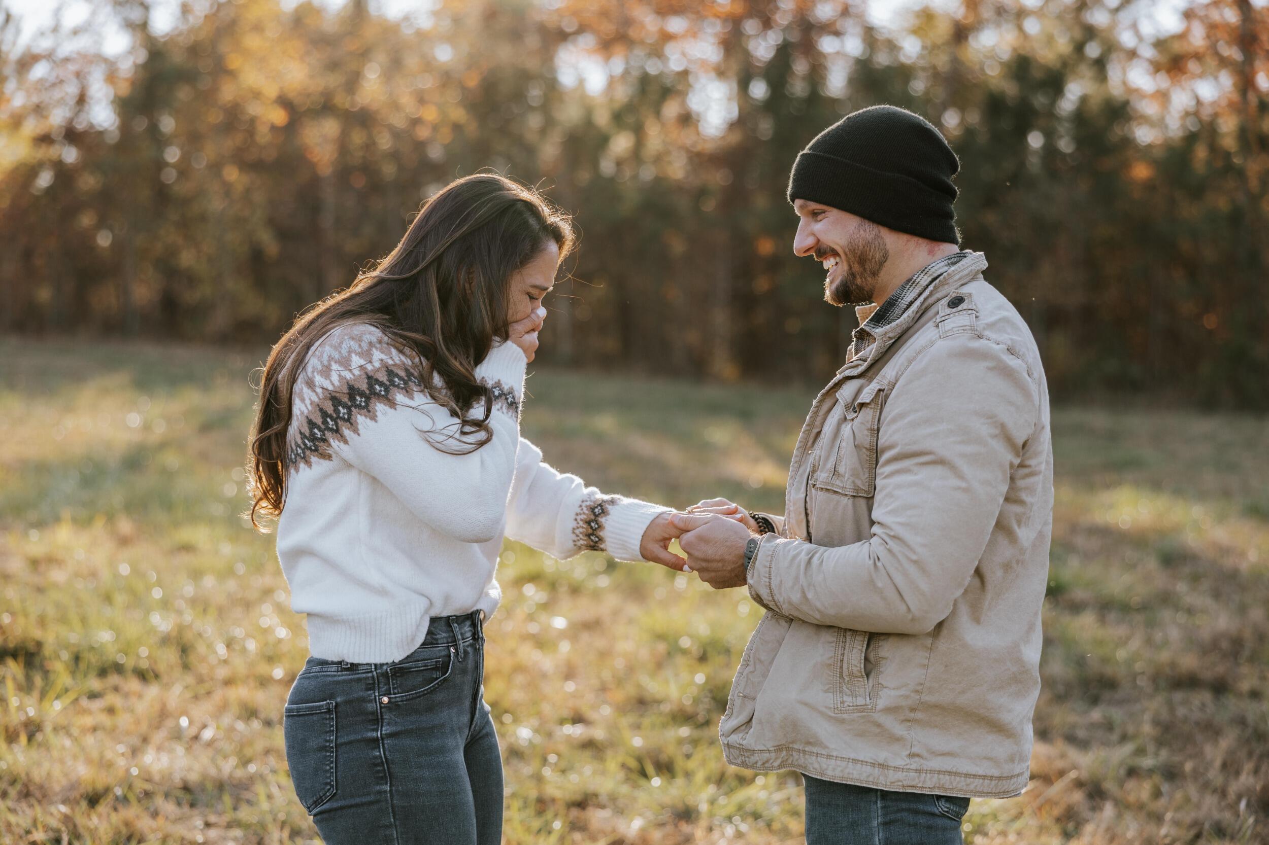 The day I said the EASIEST "yes" to marry my best friend! 
