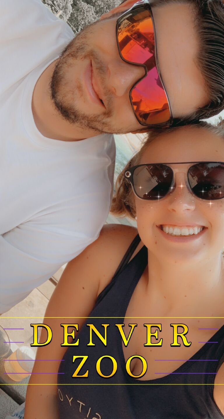 Kyle and Brittany Celebrating Brittany’s birthday