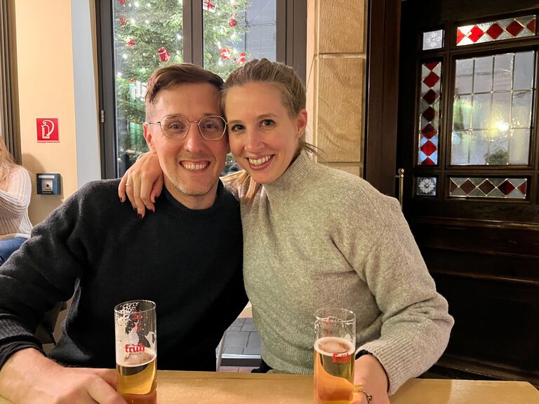 An early McSheppard Christmas visiting the Elloy’s in Belgium and Germany.