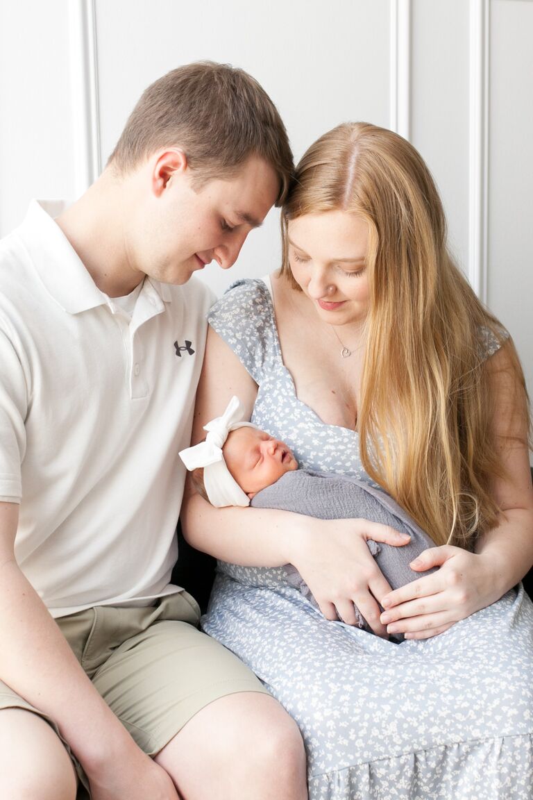 Welcomed our sweet baby girl into the world ♥