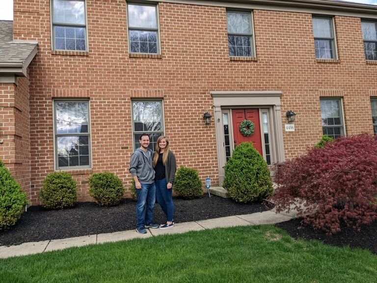 Touring our house soon before closing!