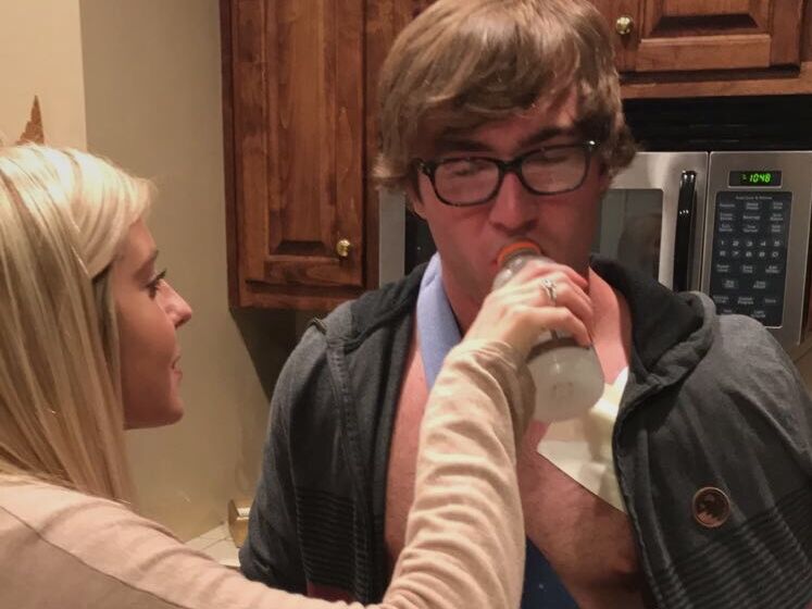 Day of Matt's shoulder surgery