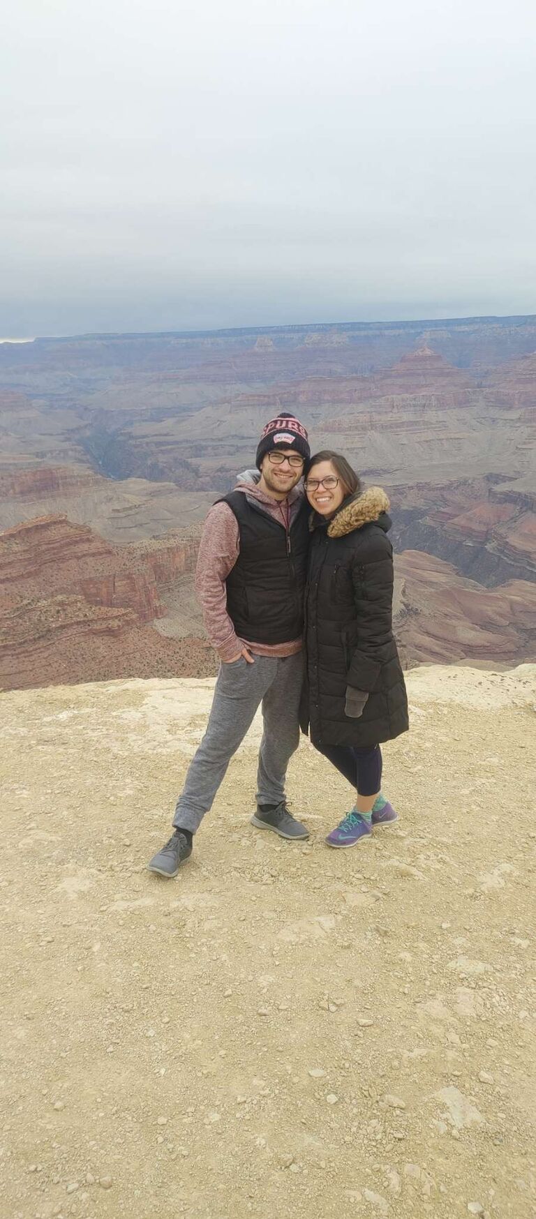 Visiting Maggie in Arizona as she began a new job my first year in school, right as COVID broke out