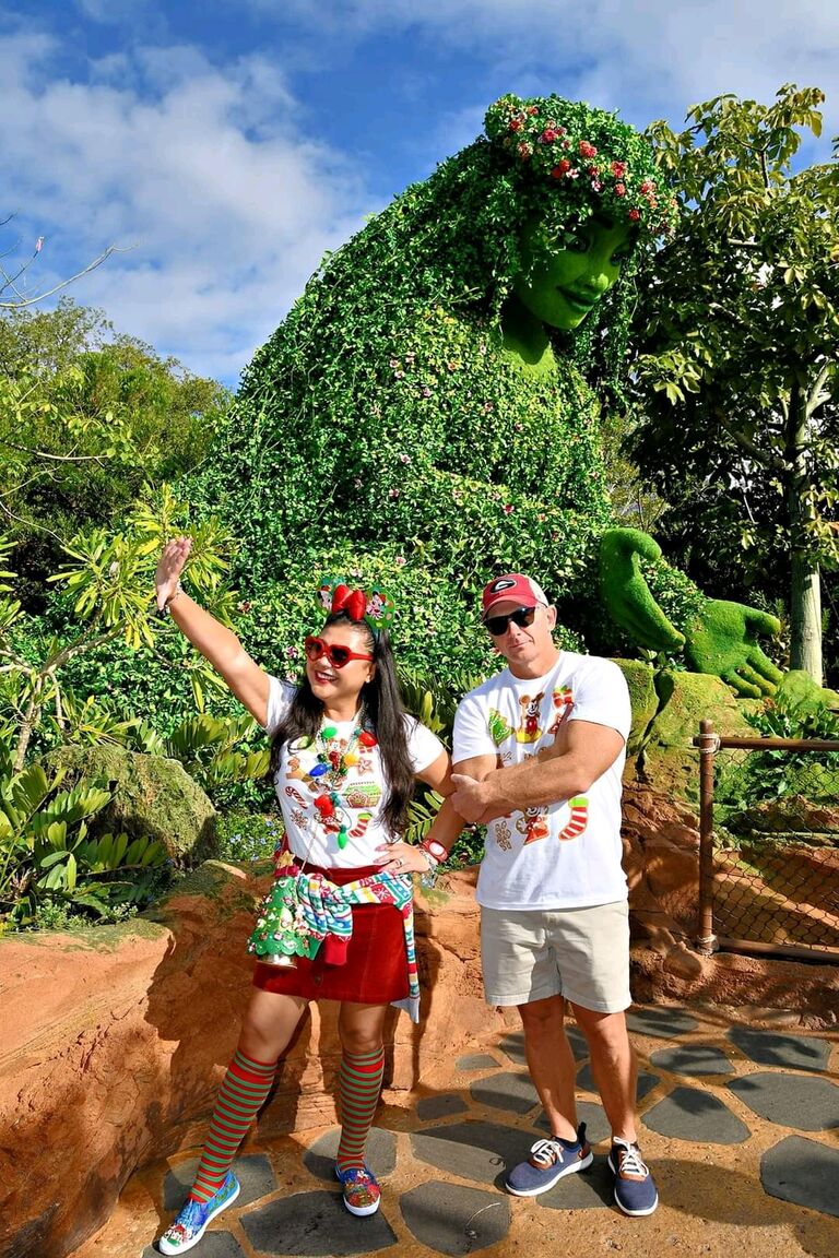 Dave is always down with Disney bound and matchy match outfits! 