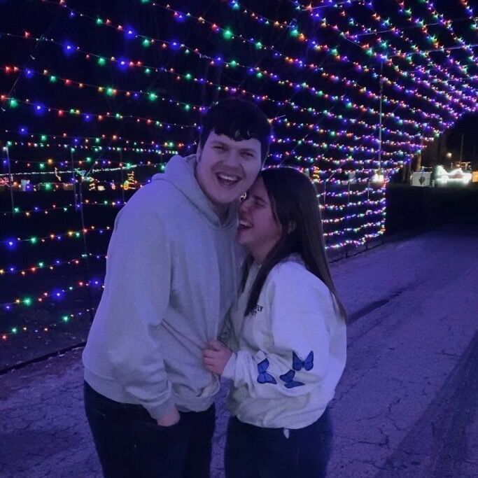 Under our favorite lights!