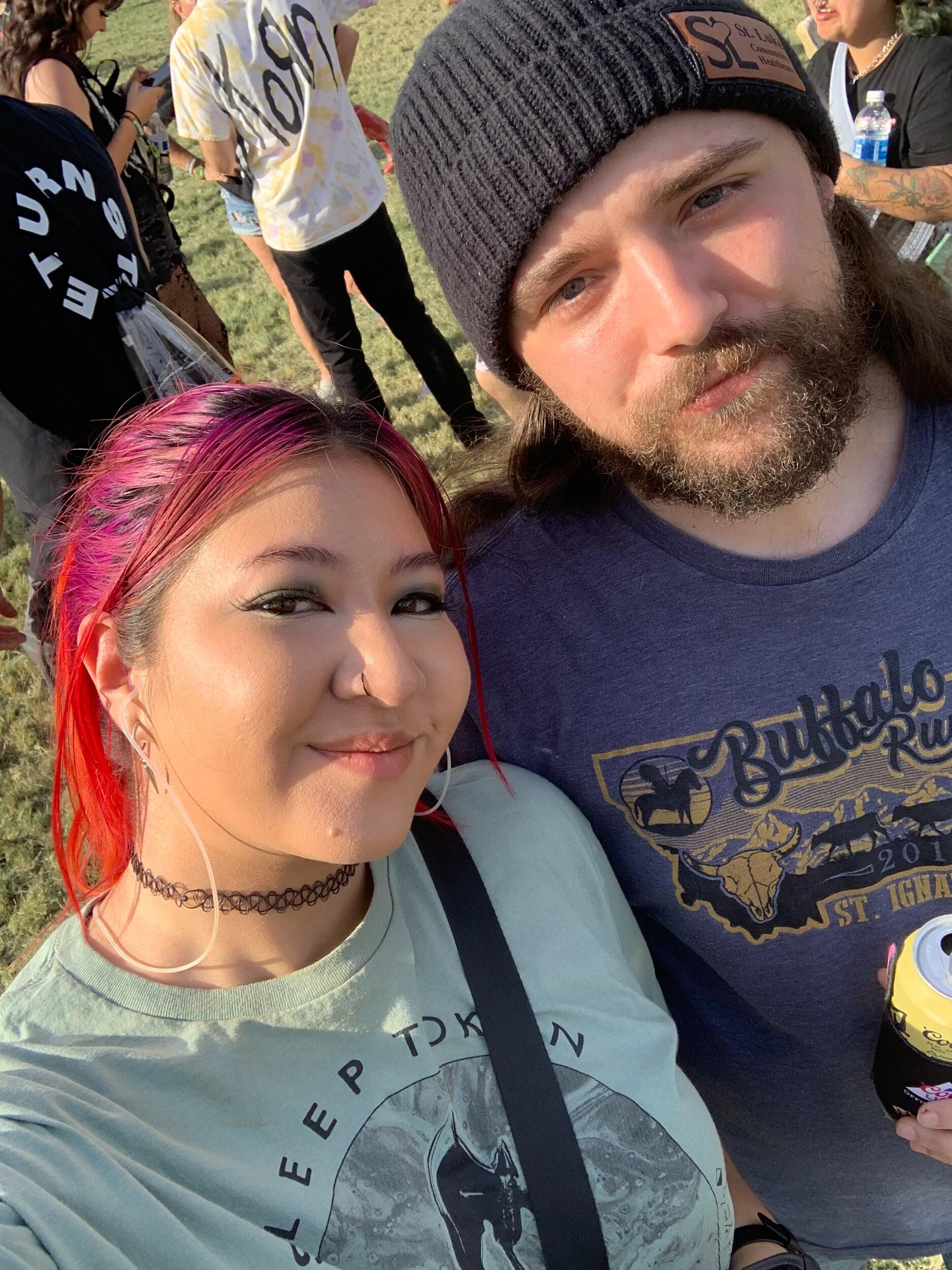 Not his first rodeo, but he took me to California to enjoy a weekend of rock concerts - something we both love doing when we can