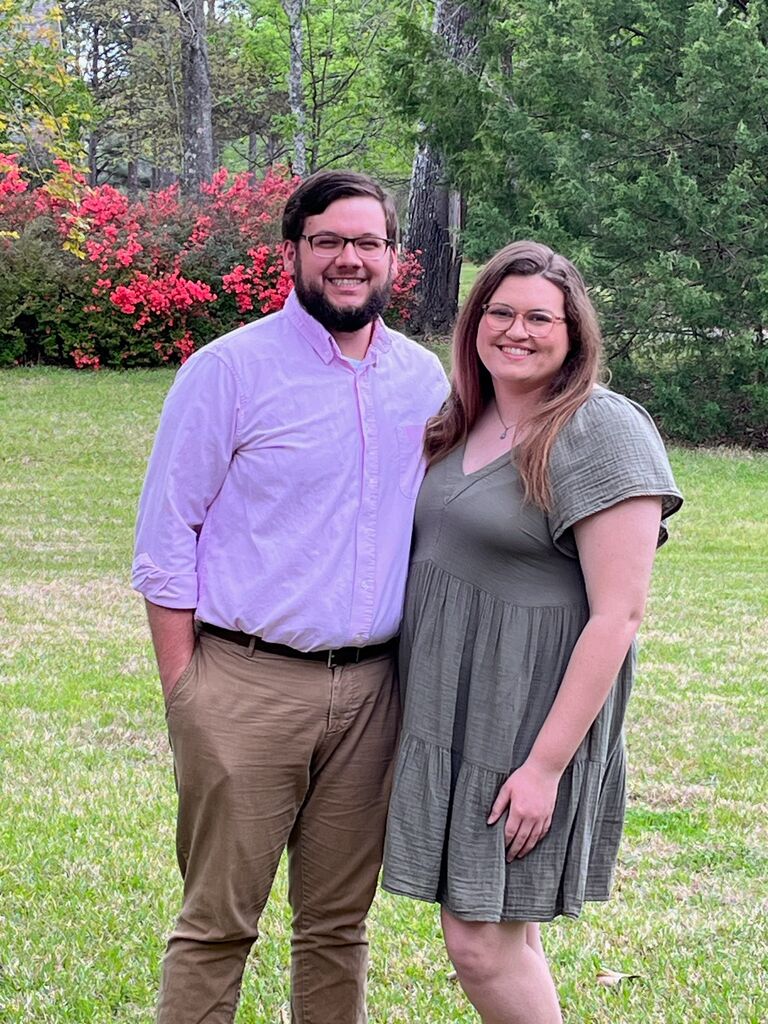Our first Easter together, exactly one year after meeting!