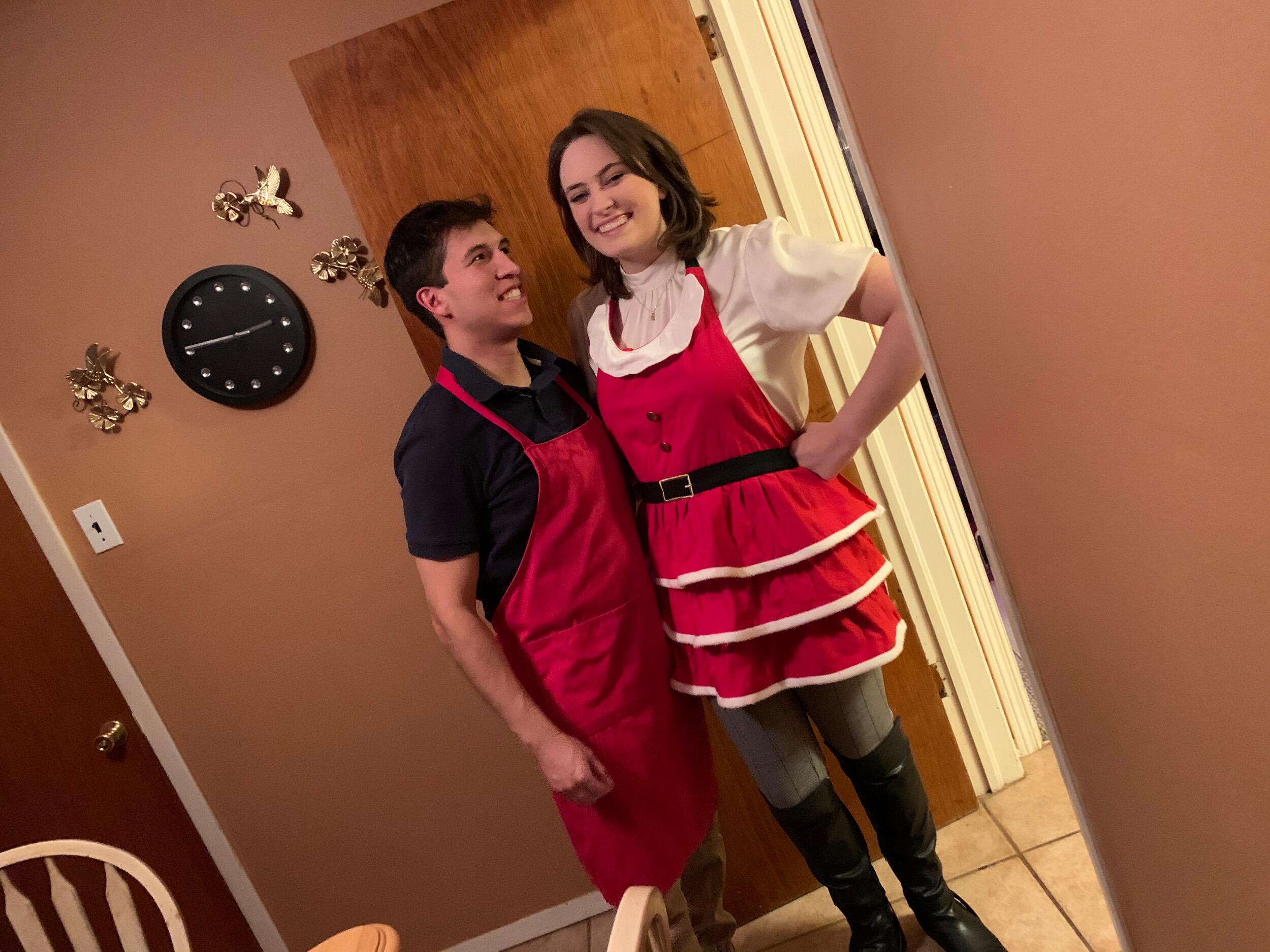 Katrina and Cecilio joined the Huitron family in making tamales for the first time! This soon became a treasured tradition for the couple, and they now occasionally make their own tamales when the craving strikes!