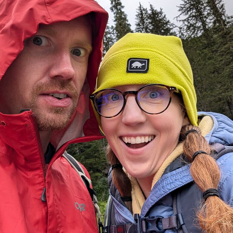 Glacier National Park was very wet and very green.