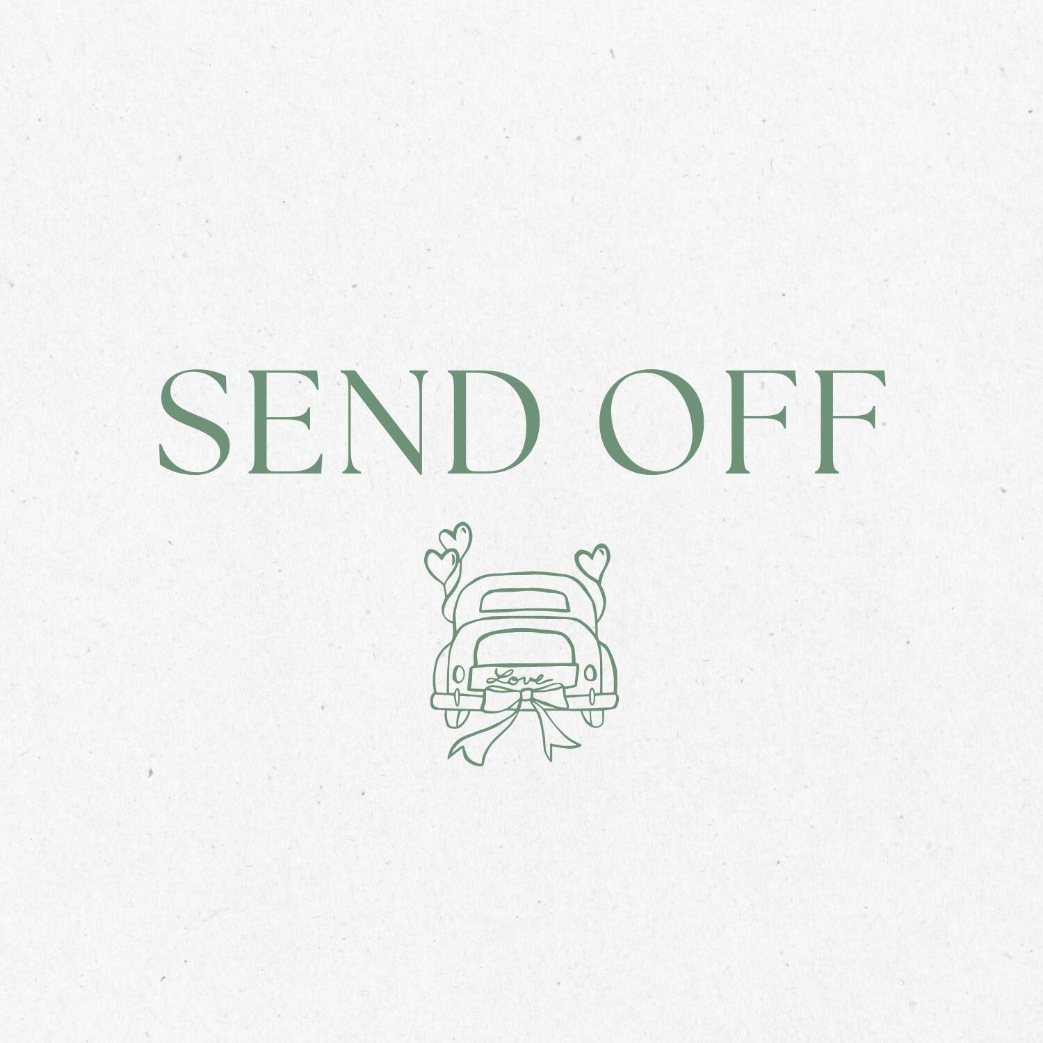 10 pm - We will be wrapping up our special day and leaving to start our married life!