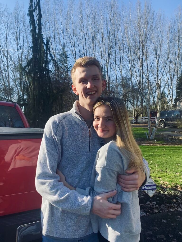 Many road trips to see our families.